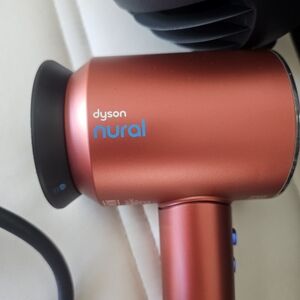 Dyson Nural  Hair Dryer in Metallic Amber Silk. Like New.